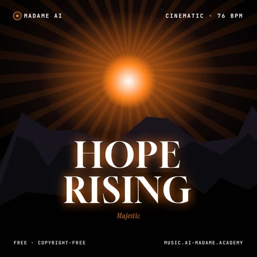 Hope Rising — free cinematic music cover