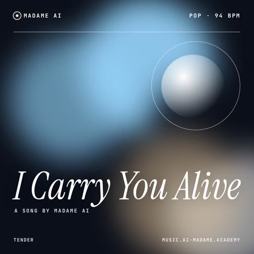 I Carry You Alive — free pop music cover