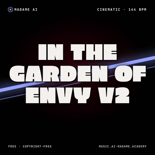 In the Garden of Envy V2 — free cinematic music cover