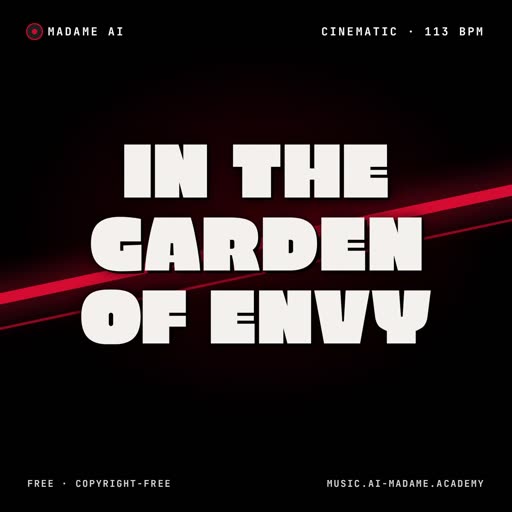 In the Garden of Envy — free cinematic music cover