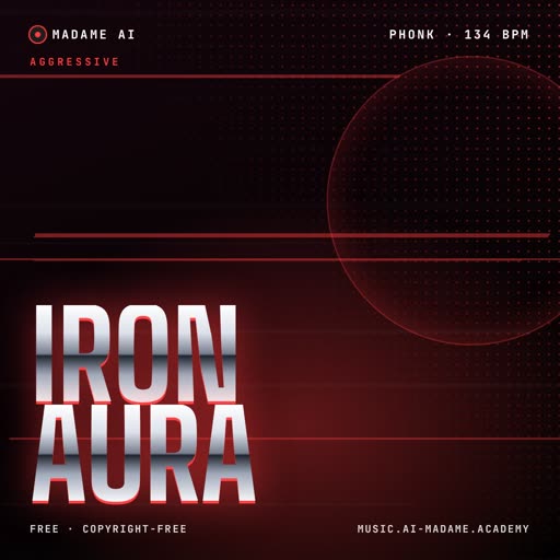 Iron Aura — free phonk music cover