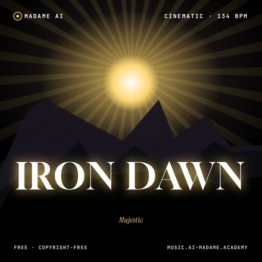 Iron Dawn — free cinematic music cover