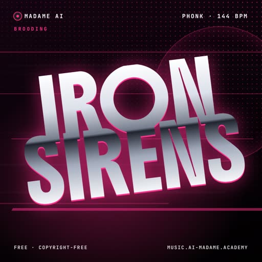 Iron Sirens — free phonk music cover