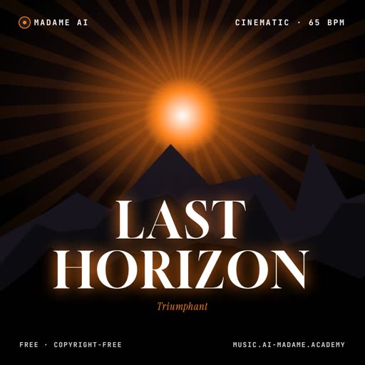 Last Horizon — free cinematic music cover