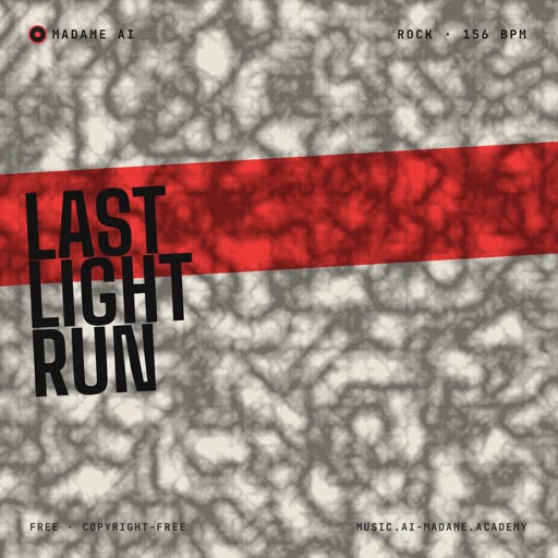 Last Light Run — free rock music cover