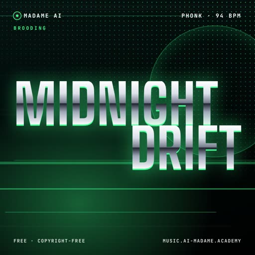 Midnight Drift — free phonk music cover