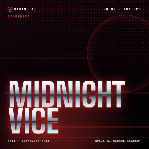 Midnight Vice — free phonk music cover