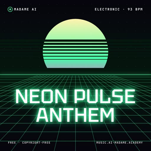 Neon Pulse Anthem — free electronic music cover