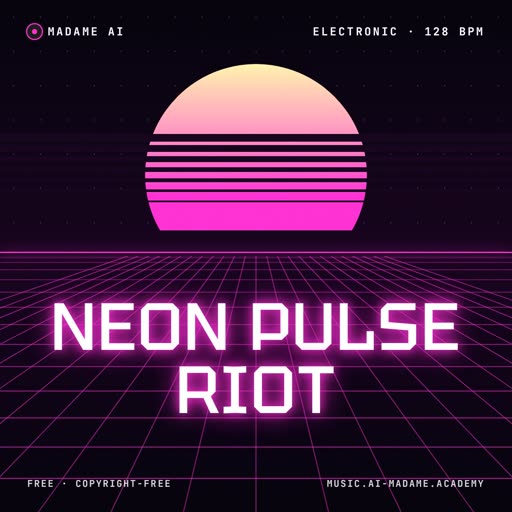 Neon Pulse Riot — free electronic music cover