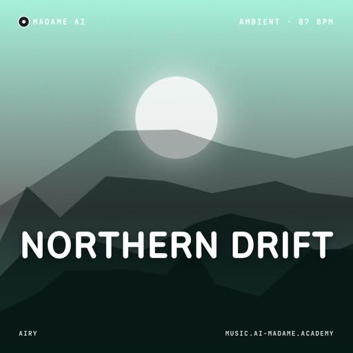 Northern Drift — free ambient music cover