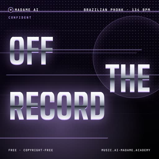 Off the Record — free brazilian phonk music cover