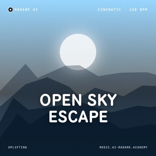 Open Sky Escape — free cinematic music cover