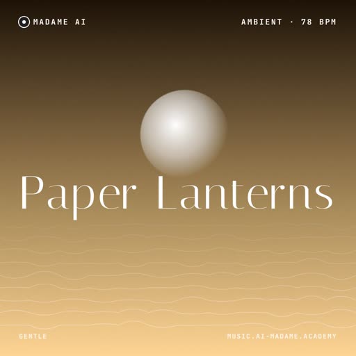 Paper Lanterns — free ambient music cover