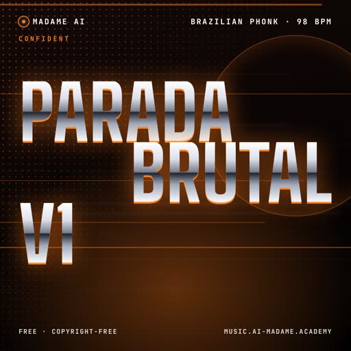 Parada Brutal V1 — free brazilian phonk music cover
