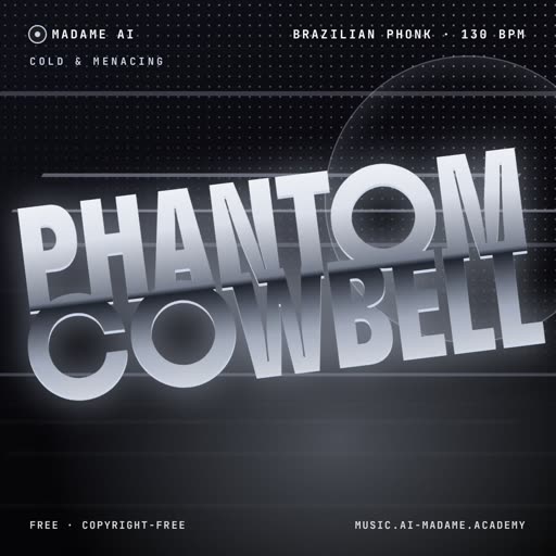 Phantom Cowbell — free brazilian phonk music cover