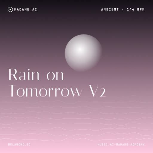 Rain on Tomorrow V2 — free ambient music cover