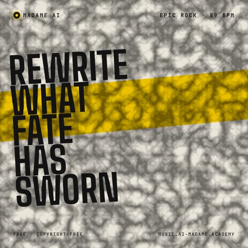 Rewrite What Fate Has Sworn — free epic rock music cover