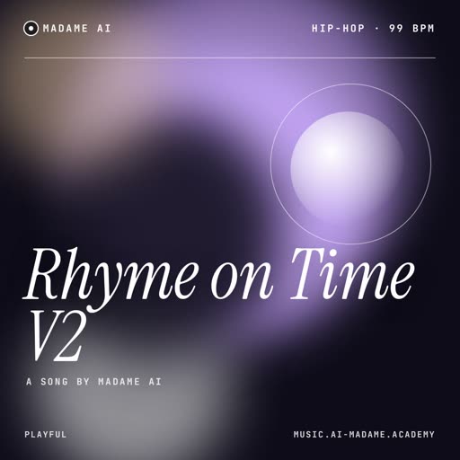 Rhyme on Time V2 — free hip-hop music cover