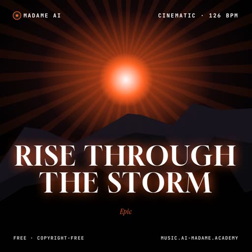 Rise Through the Storm — free cinematic music cover