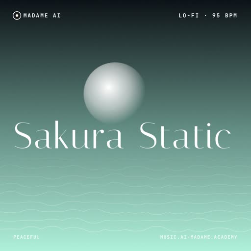 Sakura Static — free lo-fi music cover