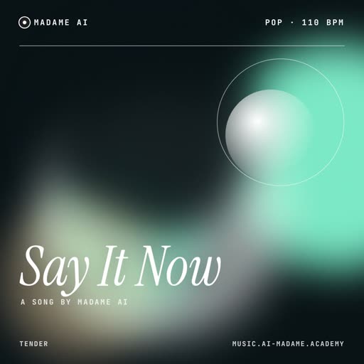 Say It Now — free pop music cover