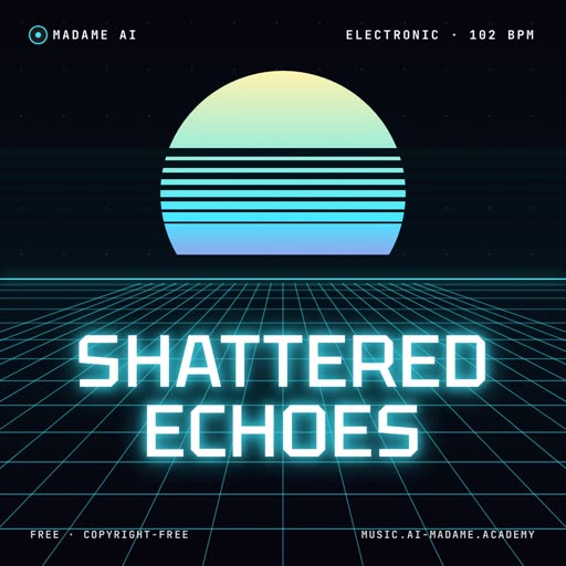 Shattered Echoes — free electronic music cover