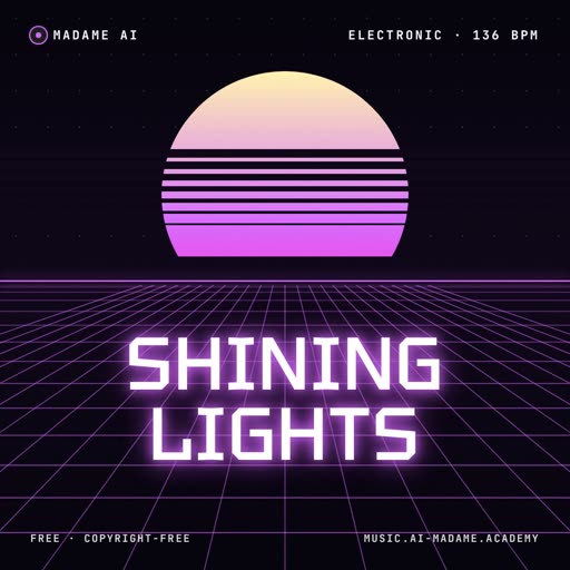 Shining Lights — free electronic music cover