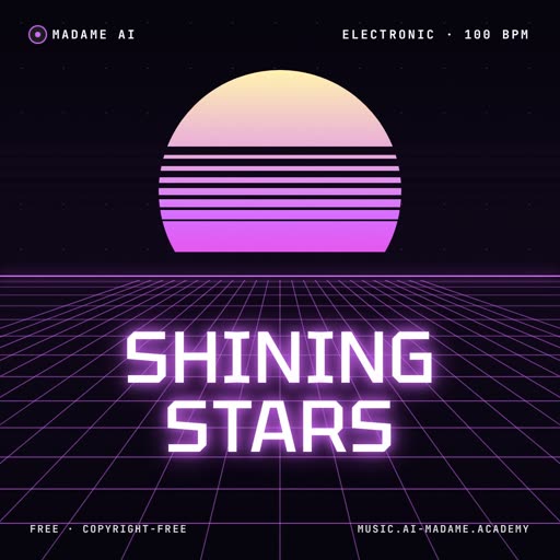 Shining Stars — free electronic music cover