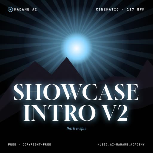 Showcase Intro V2 — free cinematic music cover