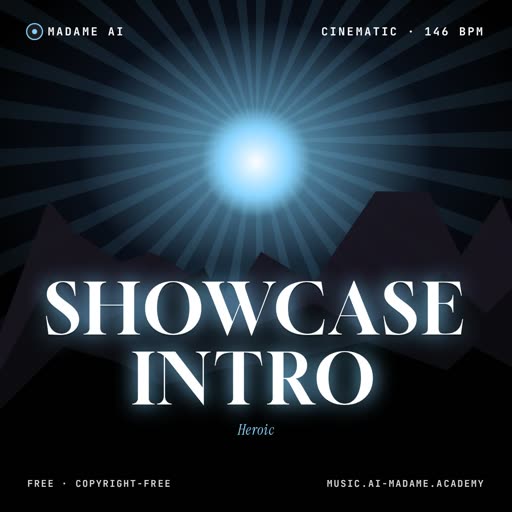 Showcase Intro — free cinematic music cover