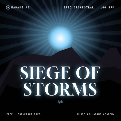 Siege of Storms — free epic orchestral music cover