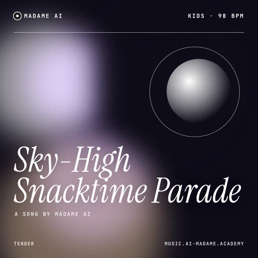Sky-High Snacktime Parade — free kids music cover