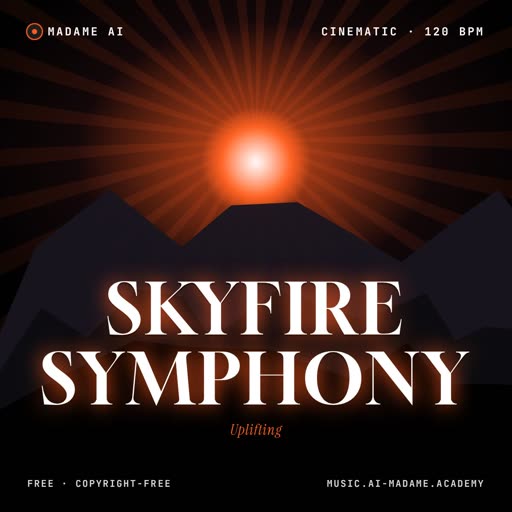 Skyfire Symphony — free cinematic music cover
