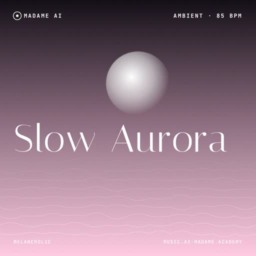 Slow Aurora — free ambient music cover