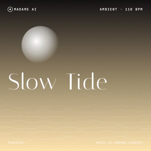 Slow Tide — free ambient music cover