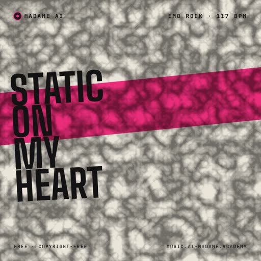 Static on My Heart — free emo rock music cover