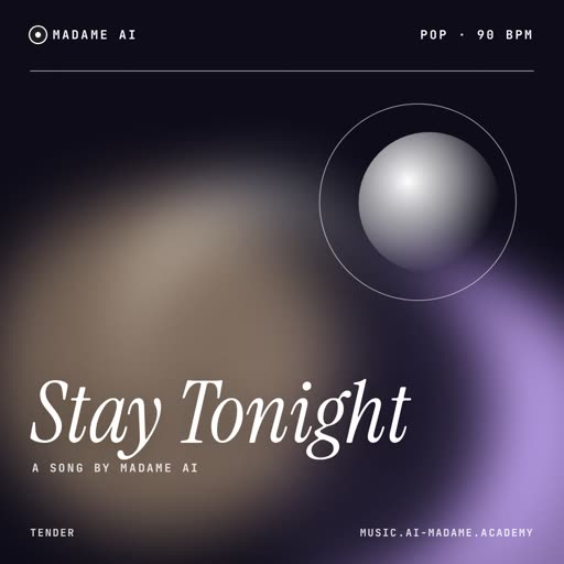 Stay Tonight — free pop music cover