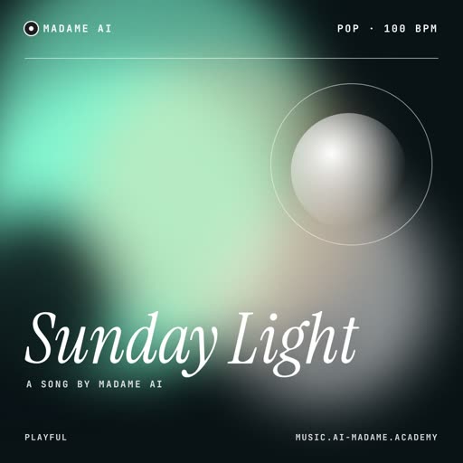 Sunday Light — free pop music cover