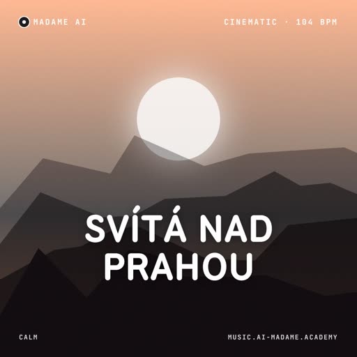 Svítá nad Prahou — free cinematic music cover