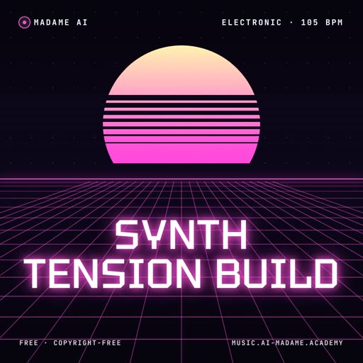 Synth Tension Build — free electronic music cover