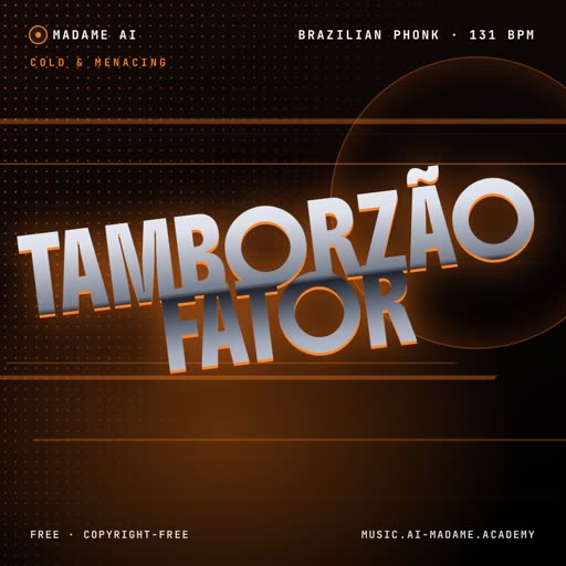 Tamborzão Fator — free brazilian phonk music cover