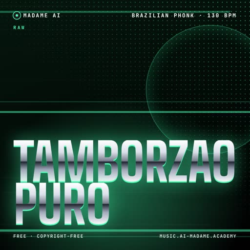 Tamborzão Puro — free brazilian phonk music cover