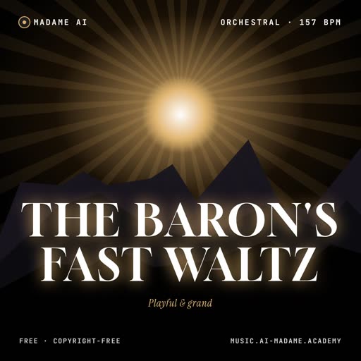 The Baron's Fast Waltz — free orchestral music cover