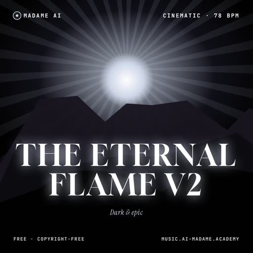 The Eternal Flame V2 — free cinematic music cover