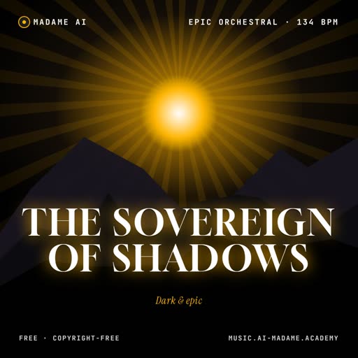 The Sovereign of Shadows — free epic orchestral music cover