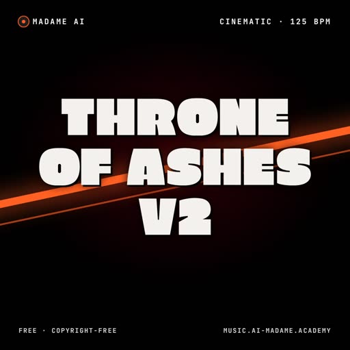 Throne of Ashes V2 — free cinematic music cover