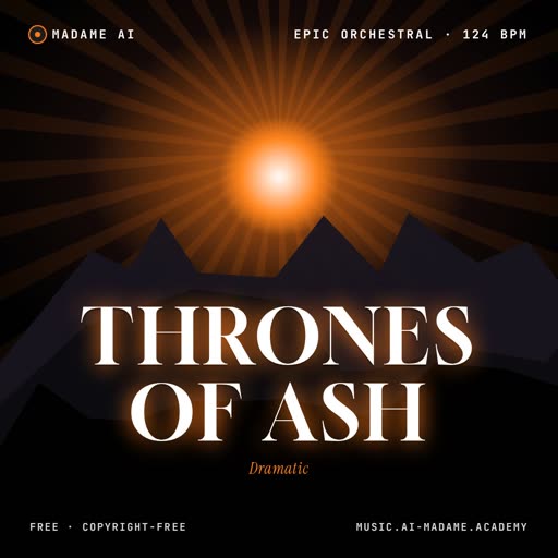 Thrones of Ash — free epic orchestral music cover