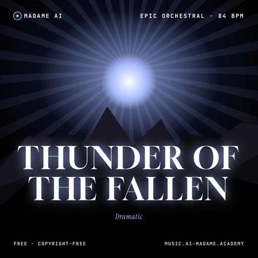 Thunder of the Fallen — free epic orchestral music cover