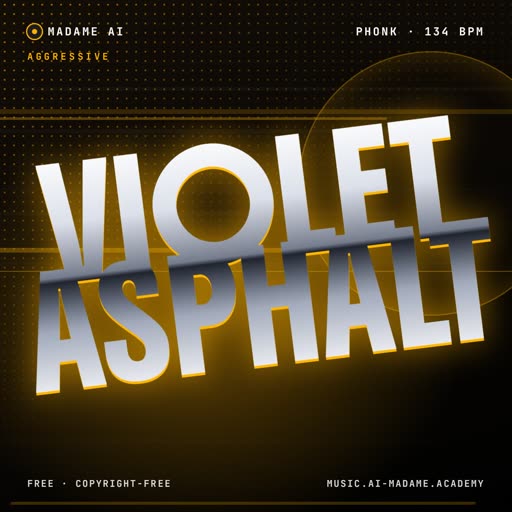 Violet Asphalt — free phonk music cover