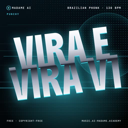 Vira e Vira V1 — free brazilian phonk music cover